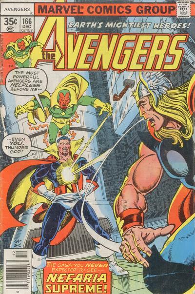 The Avengers Vol. 1 #166