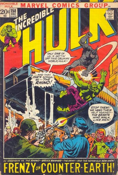 The Incredible Hulk Vol. 1 #158