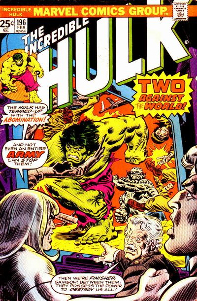 The Incredible Hulk Vol. 1 #196