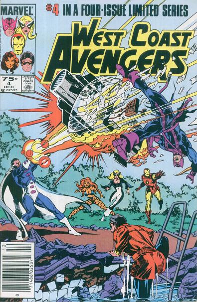 West Coast Avengers Vol. 1 #4