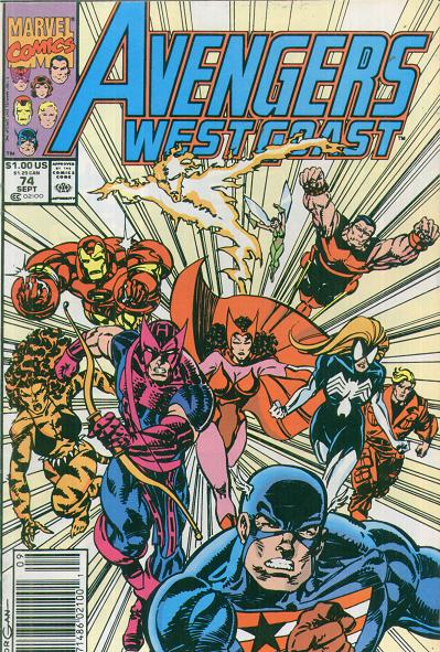 Avengers: West Coast Vol. 1 #74
