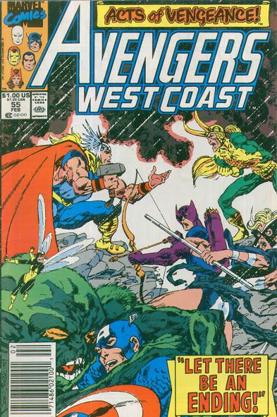Avengers: West Coast Vol. 1 #55