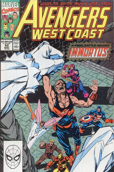 Avengers: West Coast Vol. 1 #62