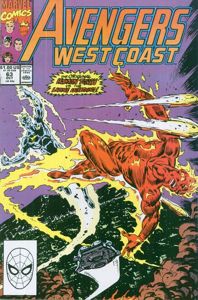 Avengers: West Coast Vol. 1 #63