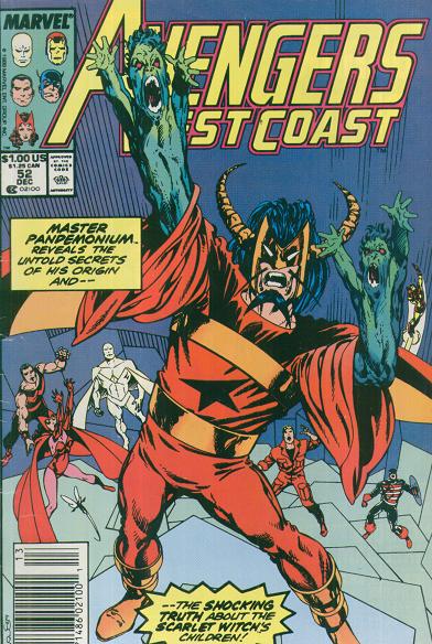 Avengers: West Coast Vol. 1 #52