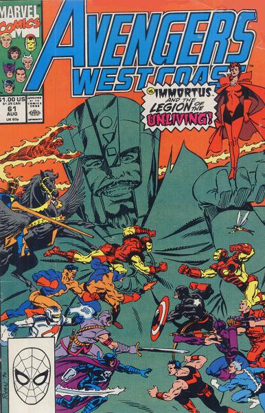 Avengers: West Coast Vol. 1 #61