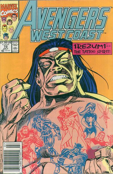 Avengers: West Coast Vol. 1 #72