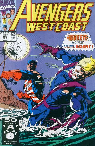 Avengers: West Coast Vol. 1 #69