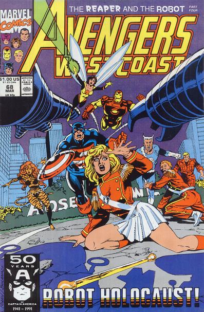 Avengers: West Coast Vol. 1 #68