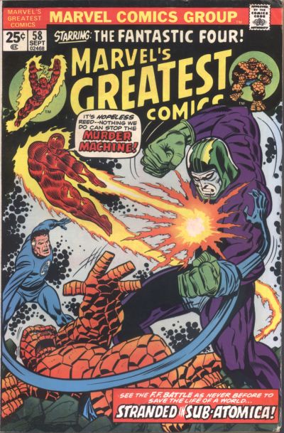 Marvel's Greatest Comics Vol. 1 #58