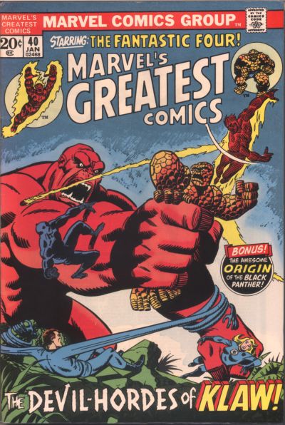Marvel's Greatest Comics Vol. 1 #40