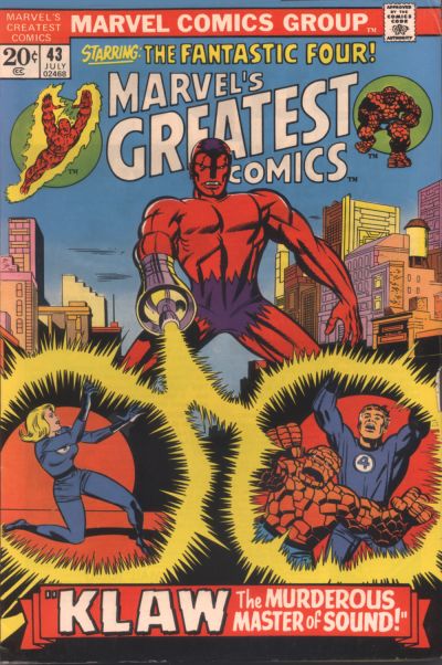 Marvel's Greatest Comics Vol. 1 #43