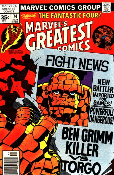Marvel's Greatest Comics Vol. 1 #74