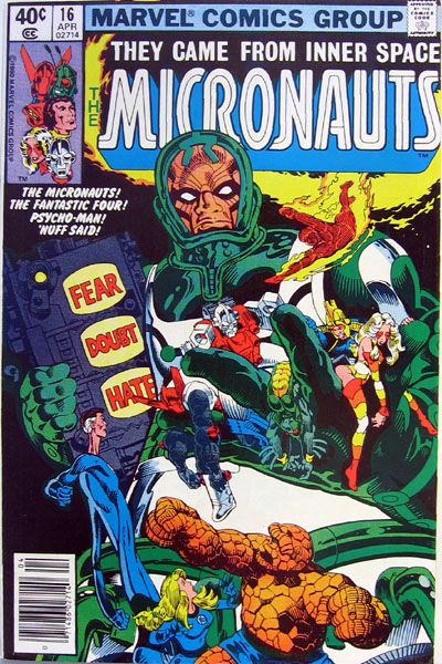 Micronauts Vol. 1 #16