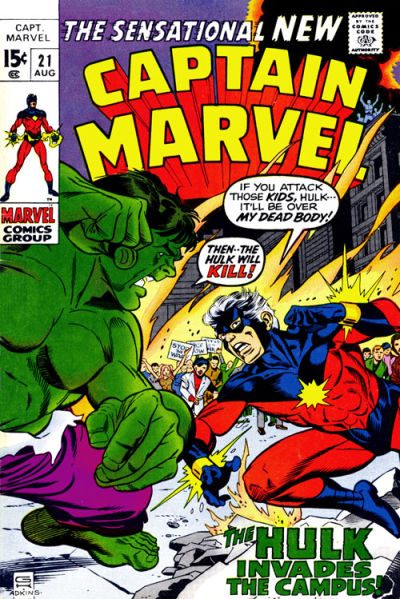 Captain Marvel Vol. 1 #21
