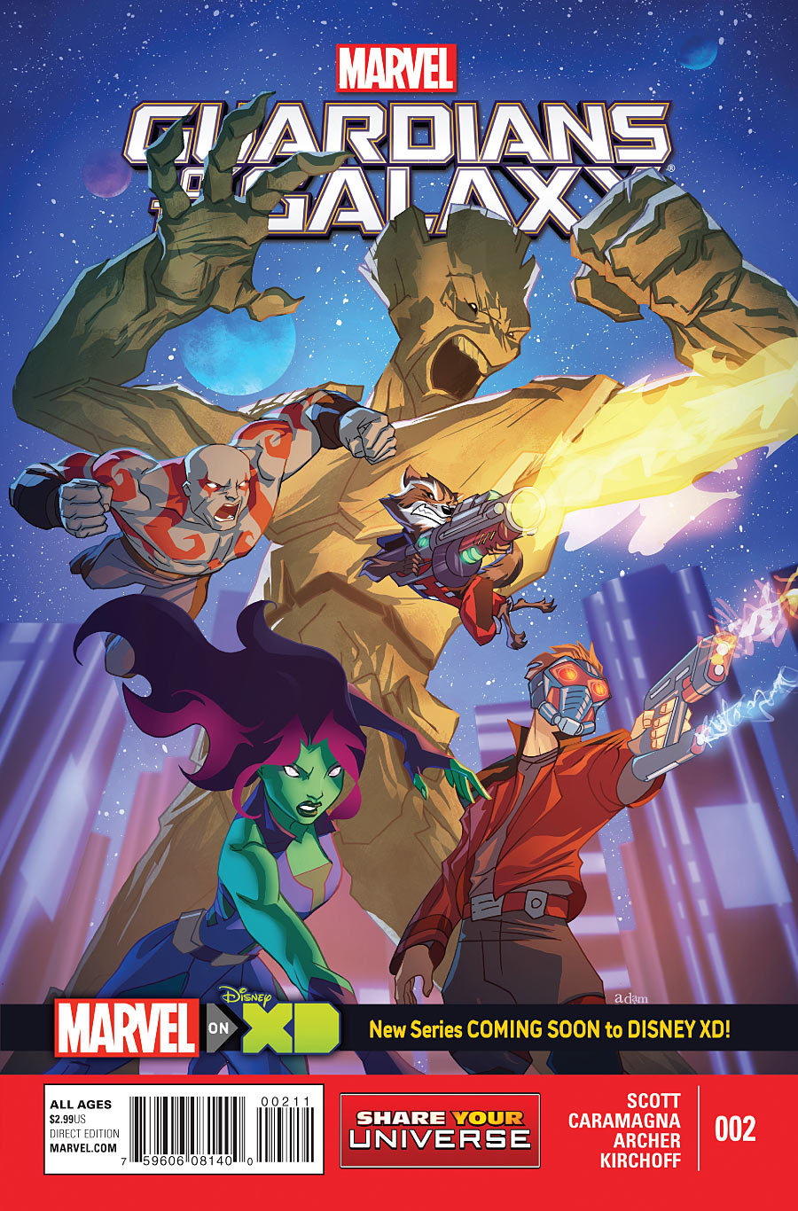 Marvel Universe Guardians of the Galaxy Vol. 1 #2