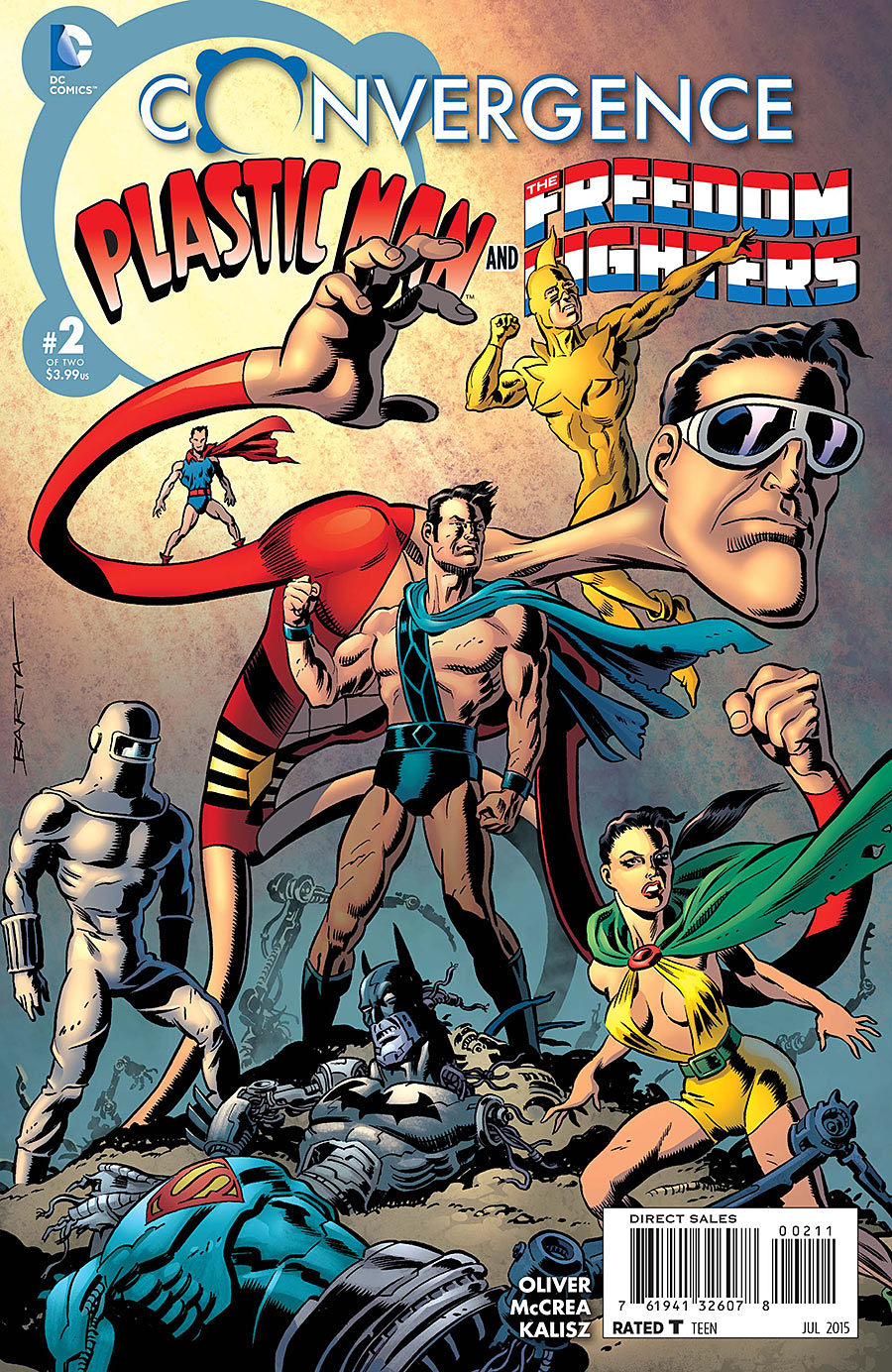 Convergence: Plastic Man and the Freedom Fighters Vol. 1 #2