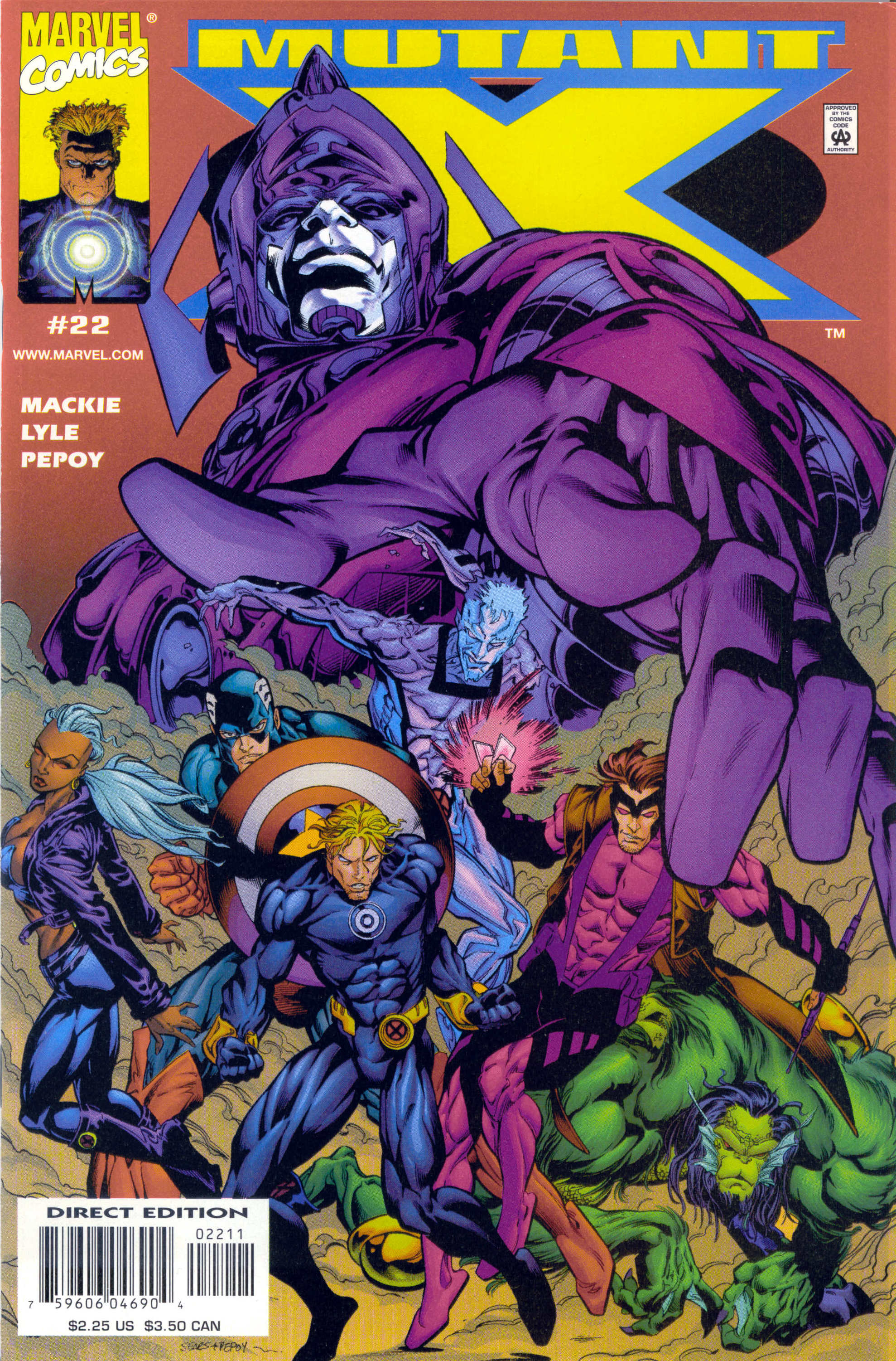 Mutant X Vol. 1 #22