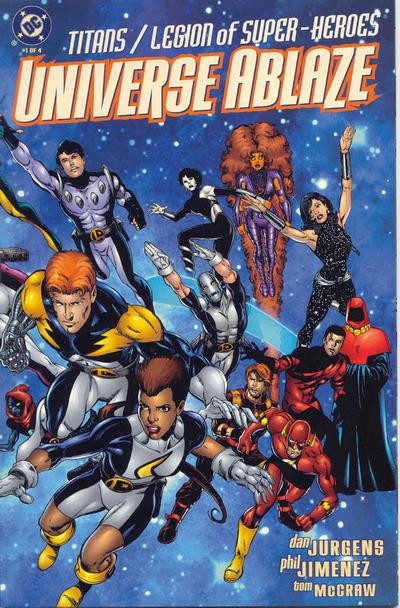 Titans/Legion of Super-Heroes: Universe Ablaze Vol. 1 #1