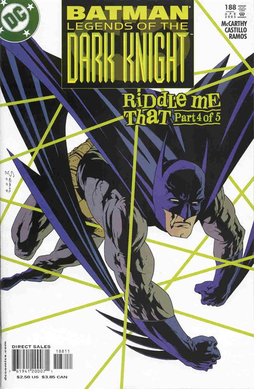 Batman: Legends of the Dark Knight Vol. 1 #188