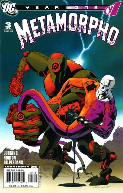 Metamorpho: Year One Vol. 1 #3