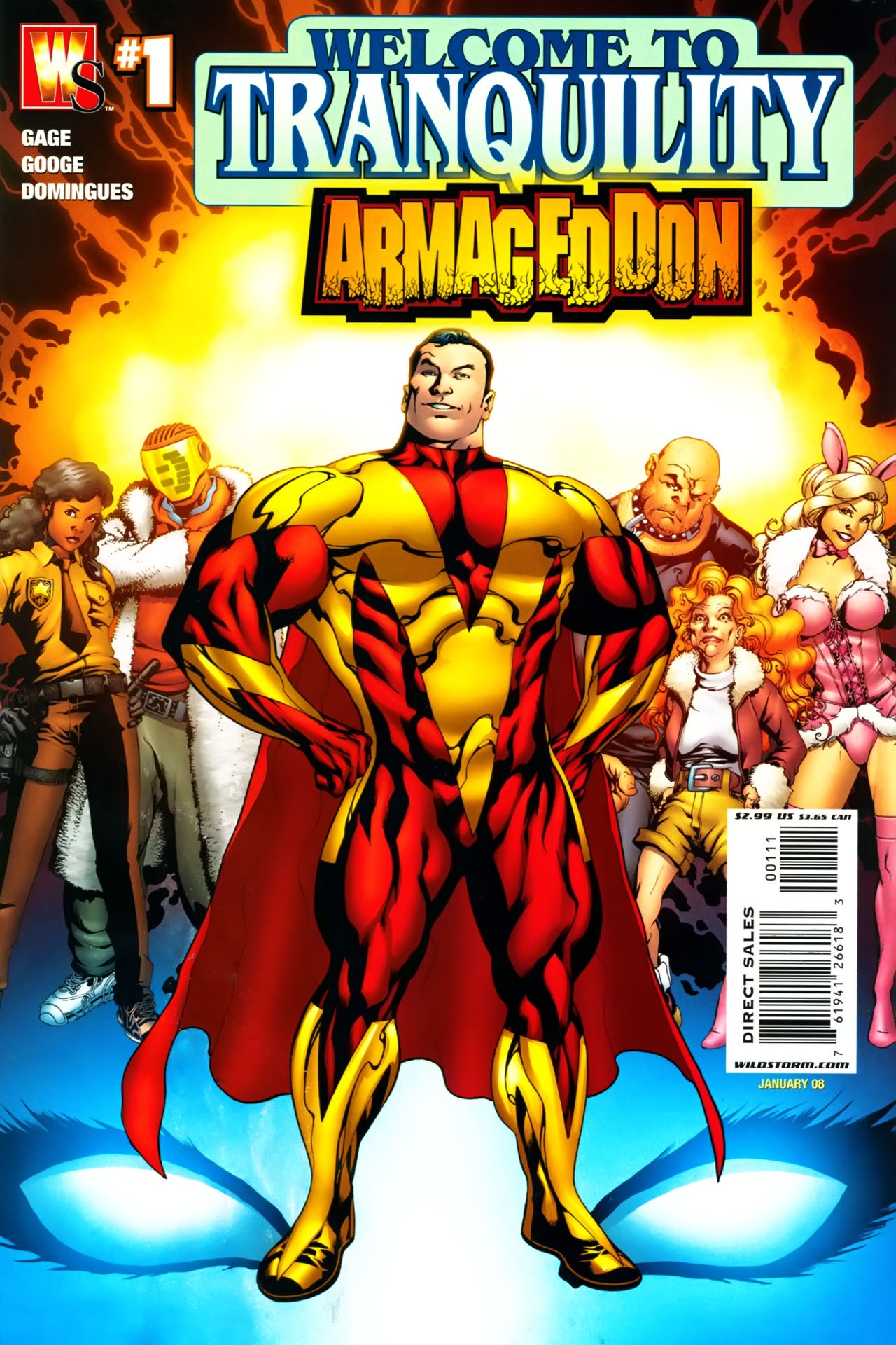 Welcome to Tranquility: Armageddon Vol. 1 #1