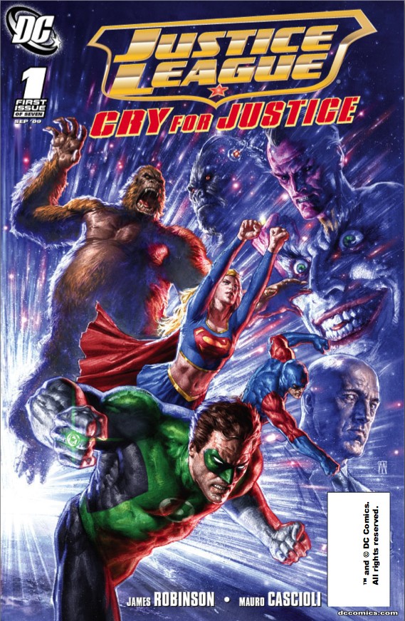 Justice League: Cry for Justice Vol. 1 #1