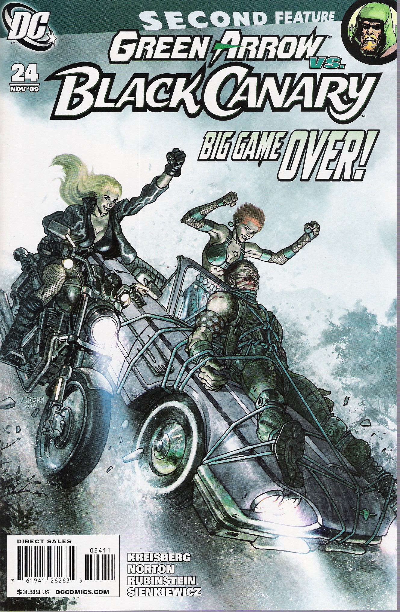 Green Arrow and Black Canary Vol. 1 #24