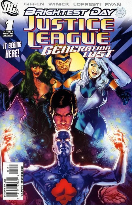 Justice League: Generation Lost Vol. 1 #1