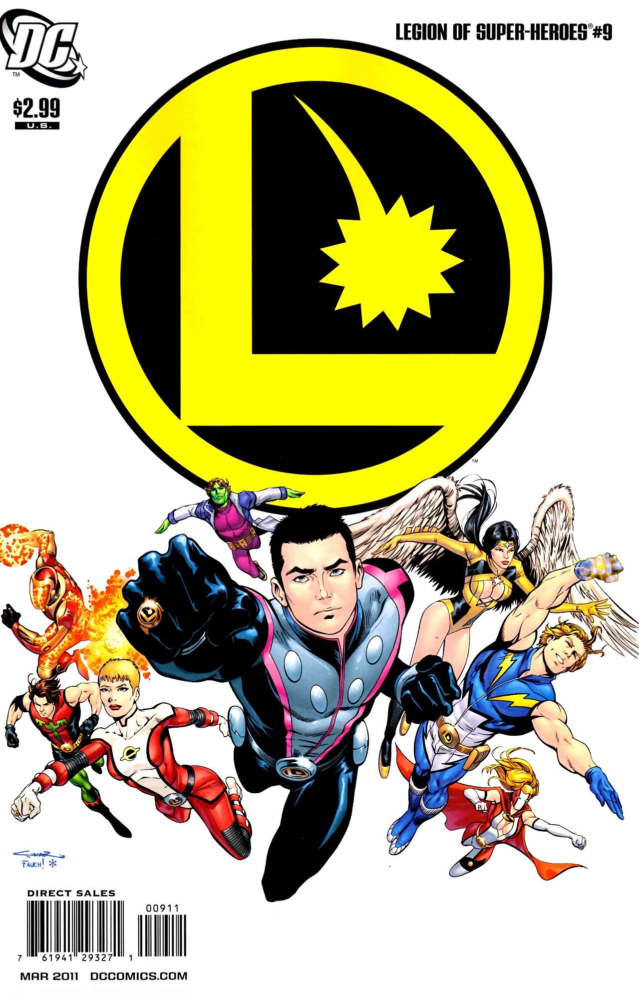 Legion of Super-Heroes Vol. 6 #9