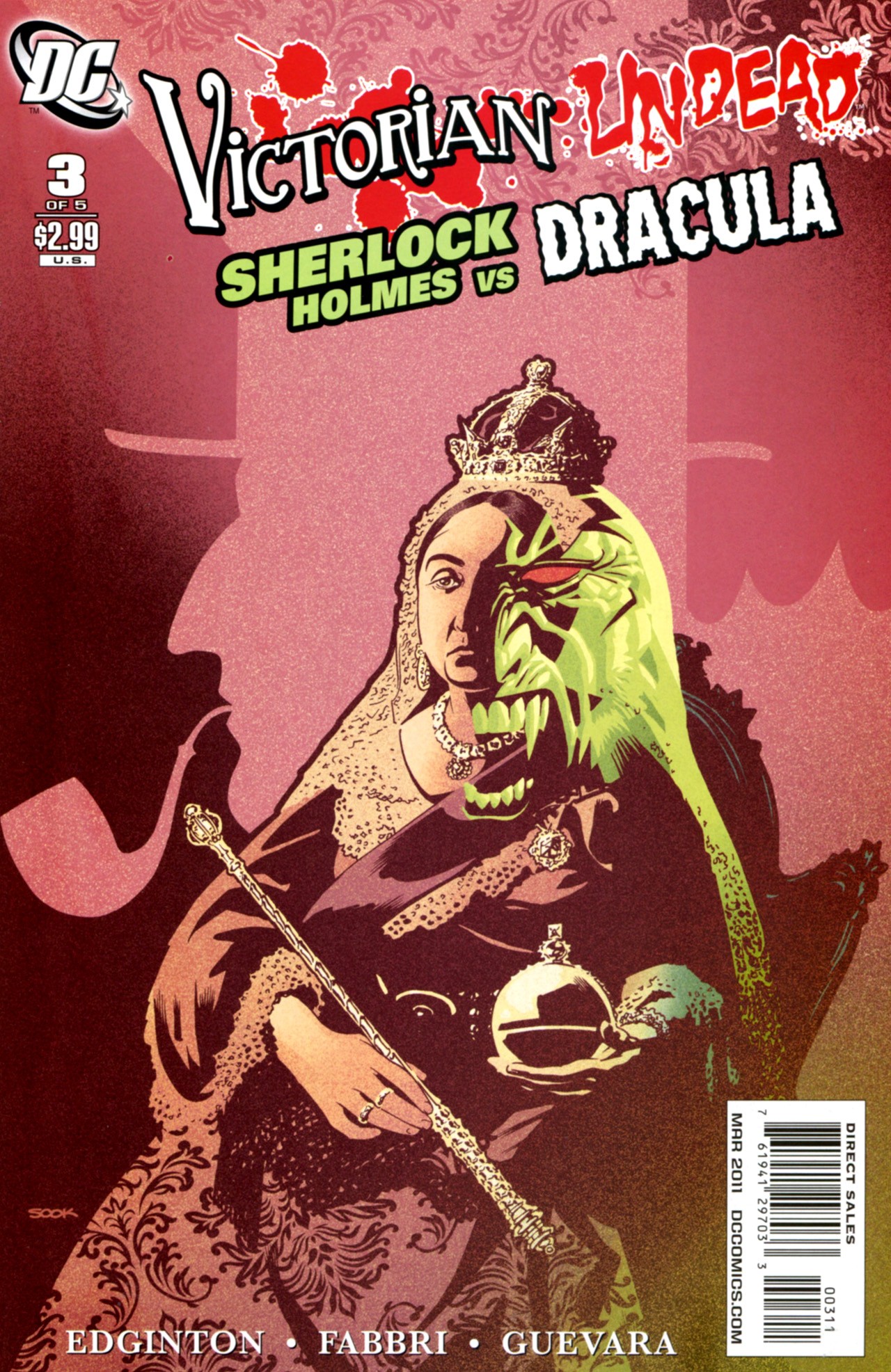 Victorian Undead: Sherlock Holmes vs. Dracula Vol. 1 #3