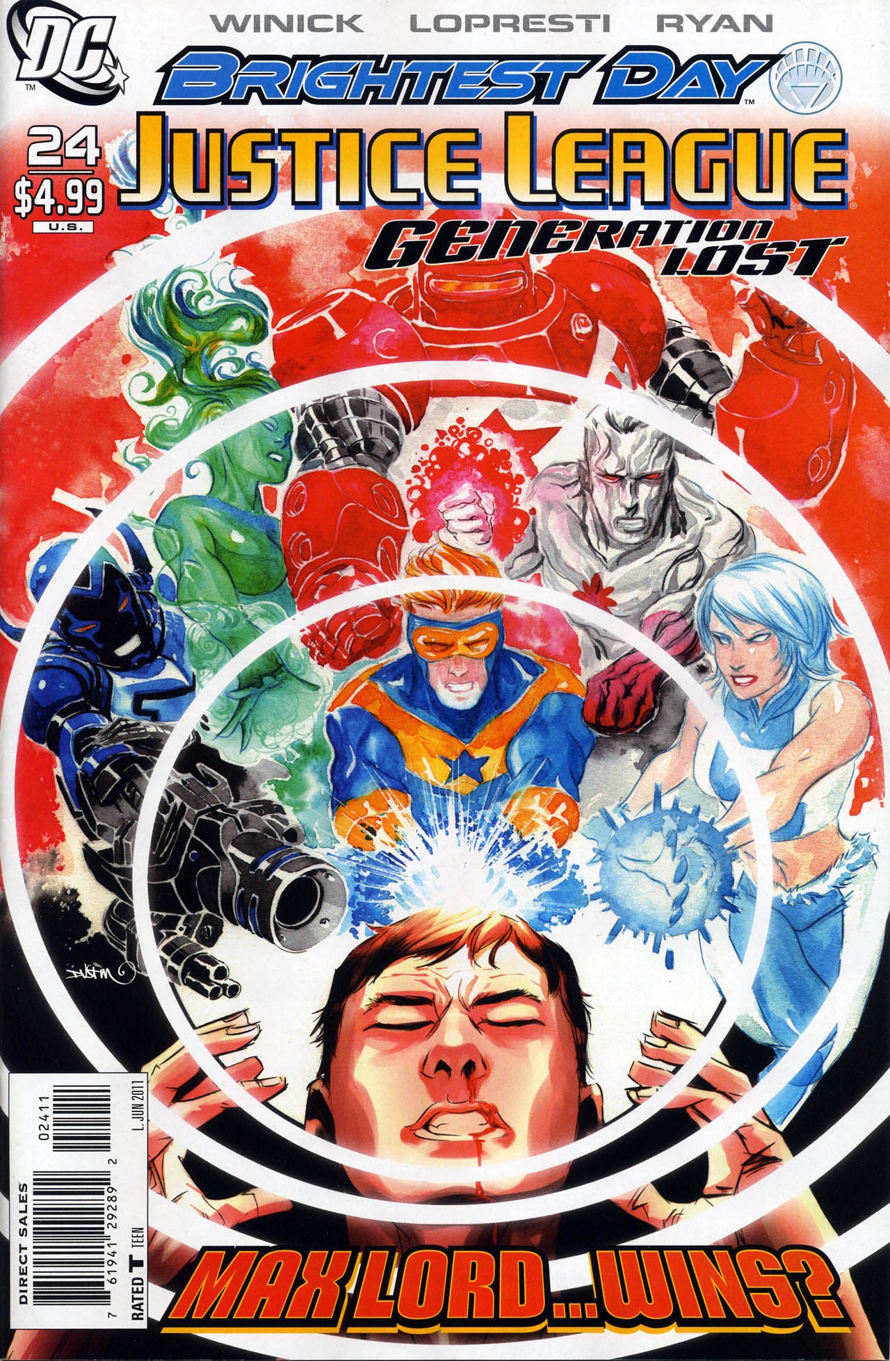 Justice League: Generation Lost Vol. 1 #24