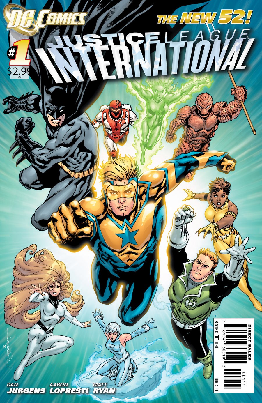 Justice League International Vol. 3 #1