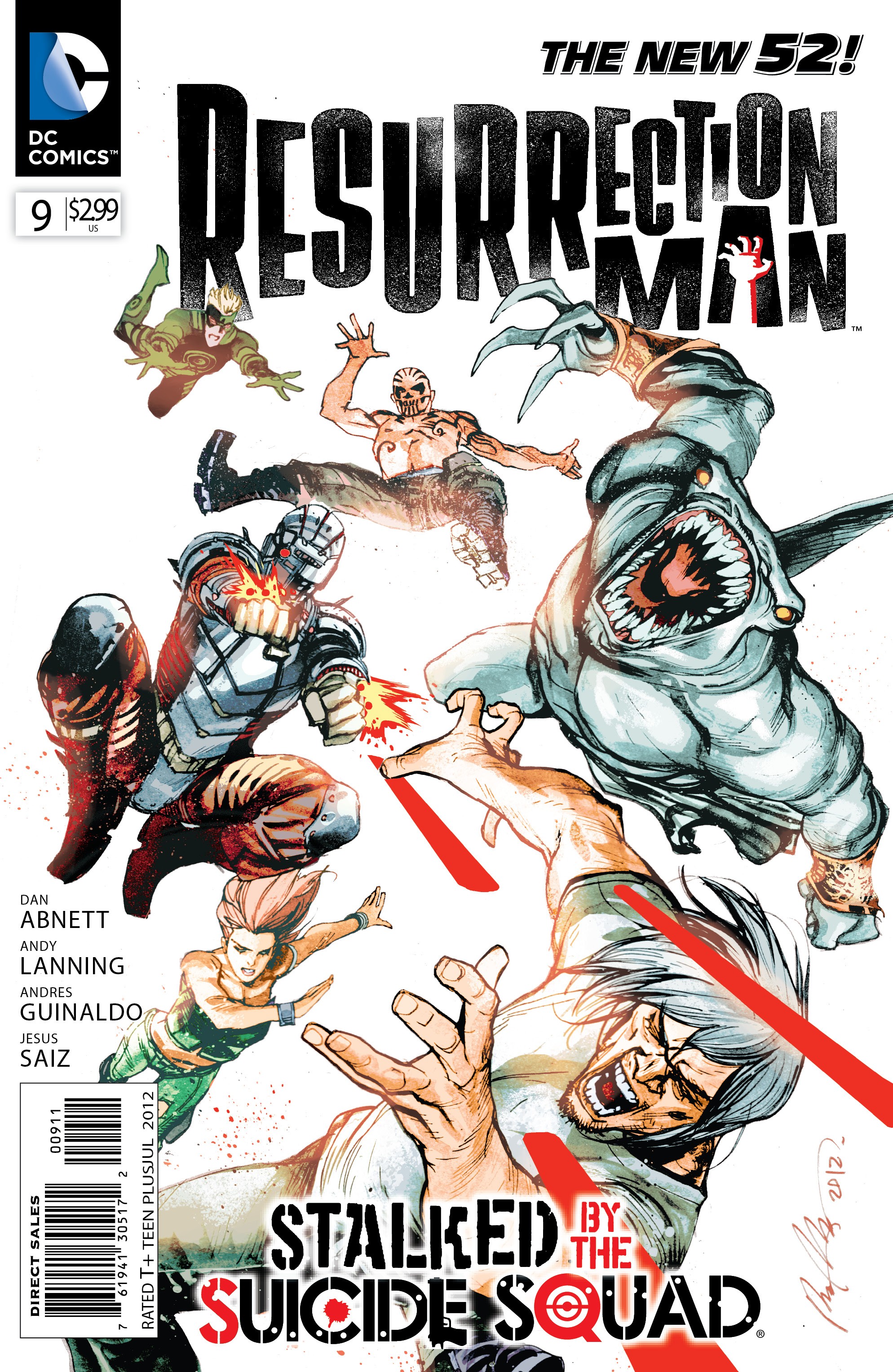 Resurrection Man Vol. 2 #9