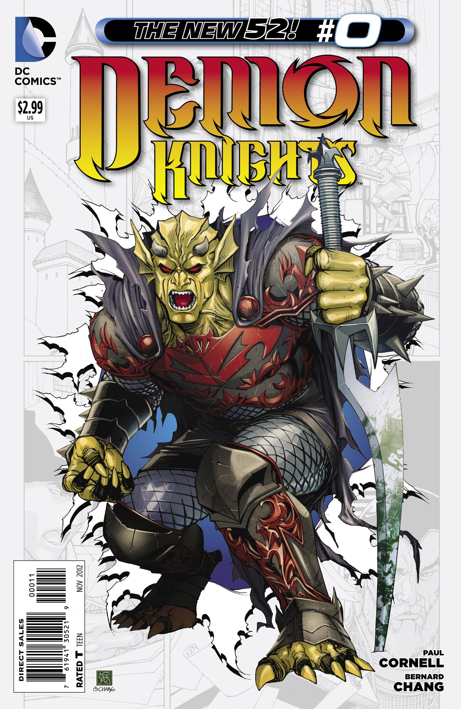 Demon Knights Vol. 1 #0