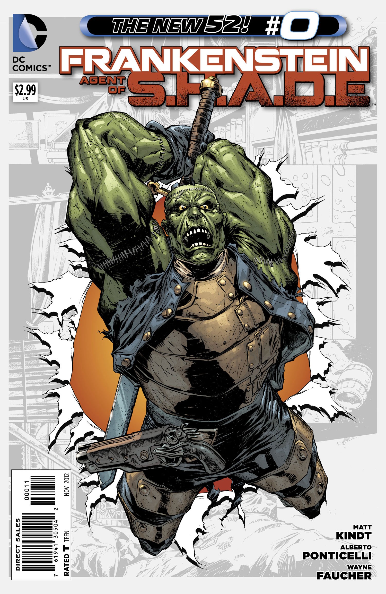 Frankenstein, Agent of S.H.A.D.E. Vol. 1 #0
