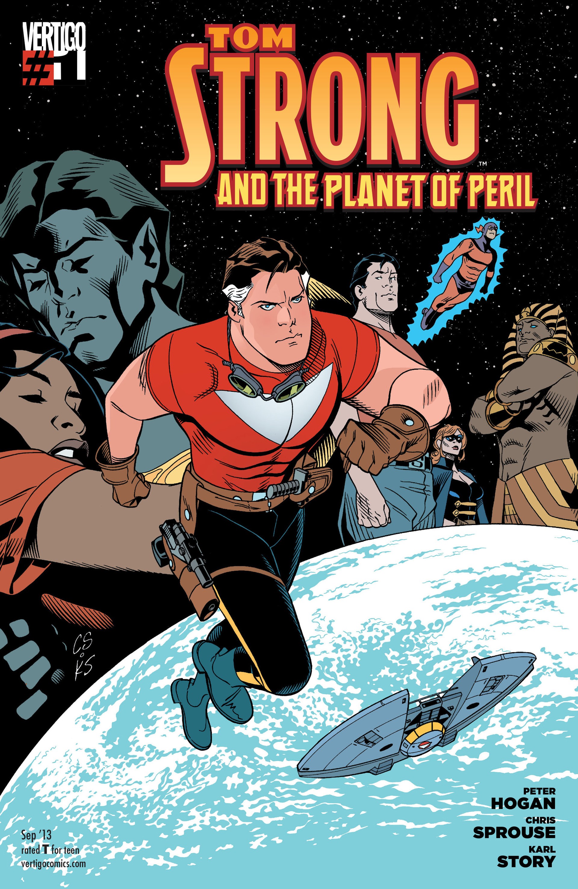 Tom Strong and the Planet of Peril Vol. 1 #1