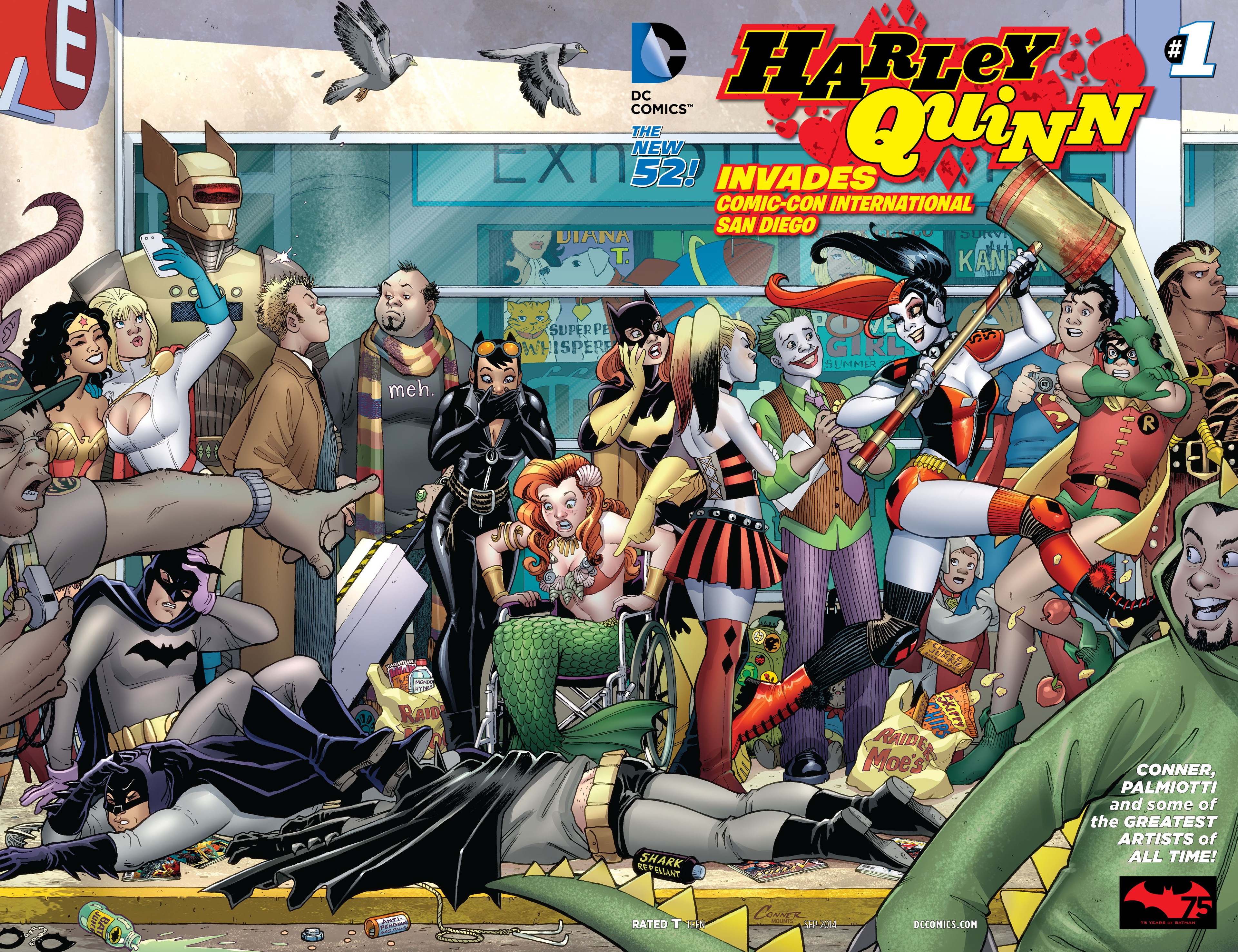Harley Quinn Invades Comic-Con International: San Diego Vol. 1 #1