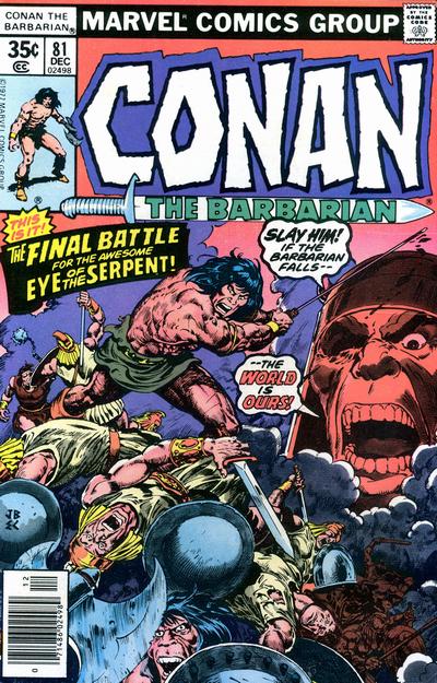 Conan the Barbarian Vol. 1 #81