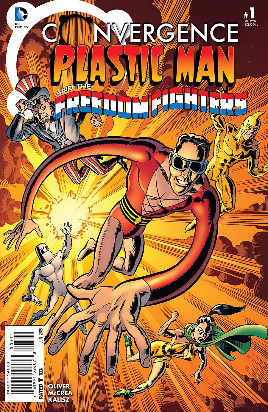 Convergence: Plastic Man and the Freedom Fighters Vol. 1 #1