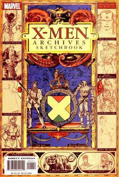 X-Men: Archives Sketchbook Vol. 1 #1