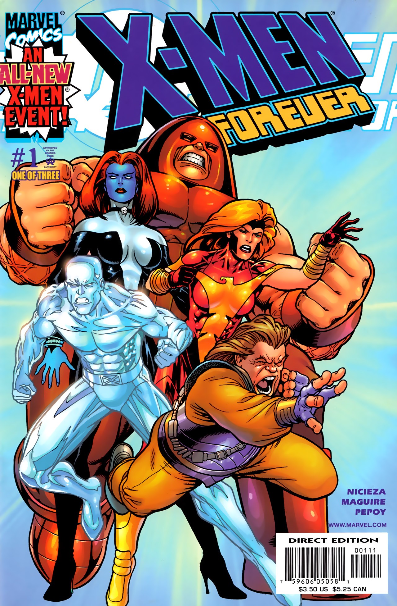 X-Men Forever Vol. 1 #1