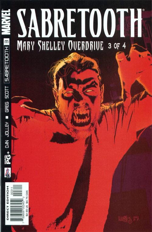 Sabretooth Mary Shelley Overdrive Vol. 1 #3