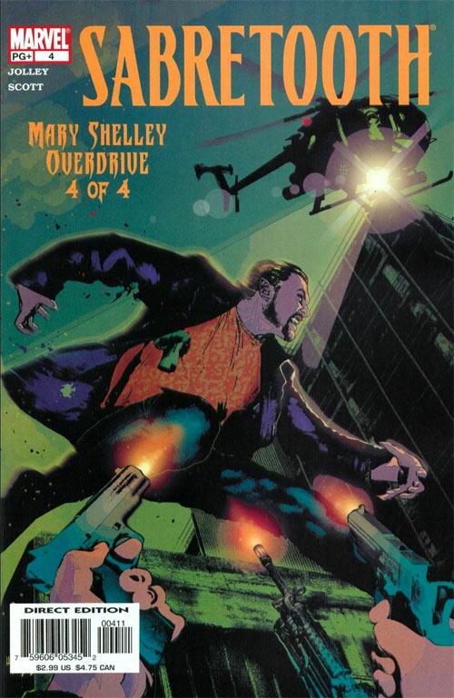 Sabretooth Mary Shelley Overdrive Vol. 1 #4