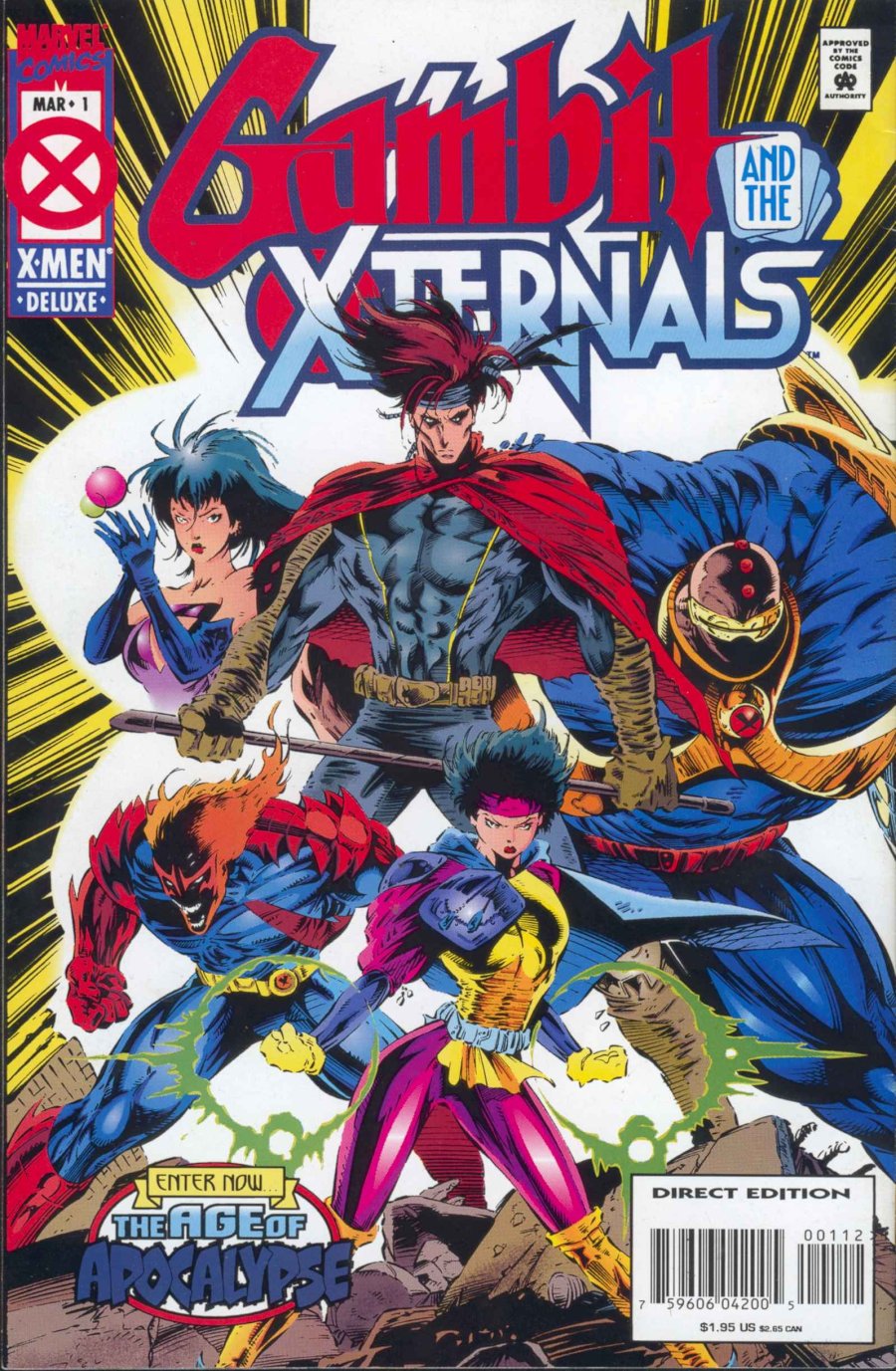 Gambit and the X-Ternals Vol. 1 #1A