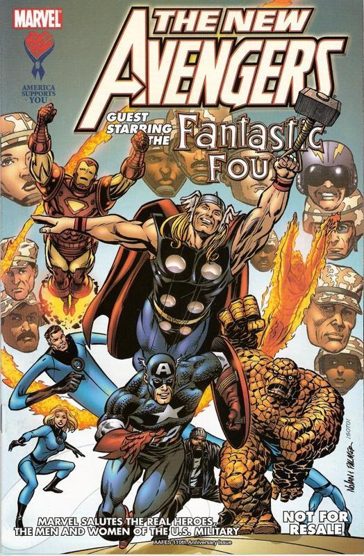 New Avengers Marvel Salutes the U.S. Military Vol. 1 #2