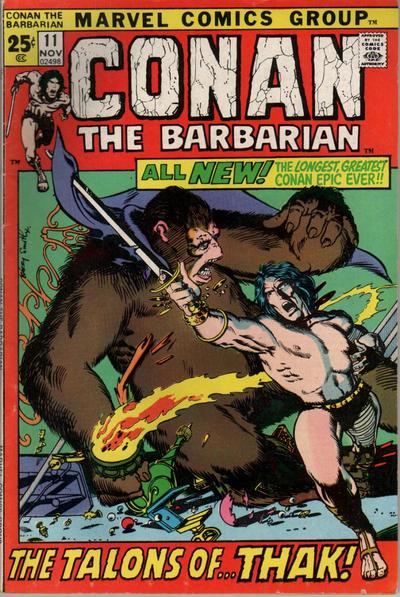 Conan the Barbarian Vol. 1 #11