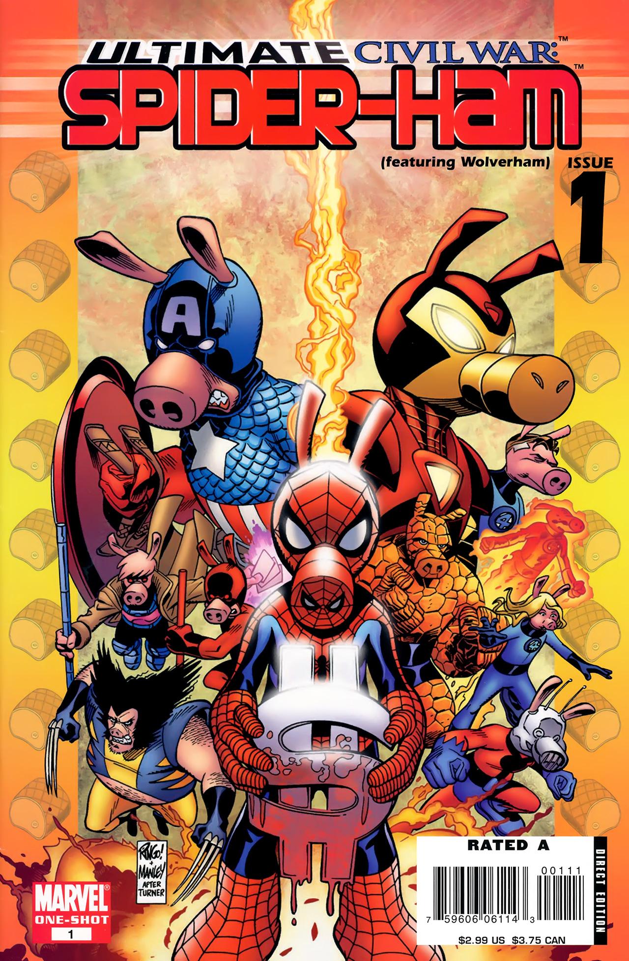 Ultimate Civil War: Spider-Ham Vol. 1 #1