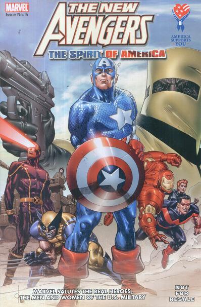 New Avengers Marvel Salutes the U.S. Military Vol. 1 #5
