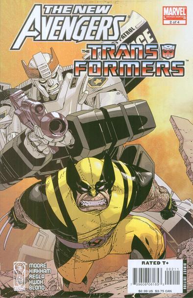 New Avengers Transformers Vol. 1 #2